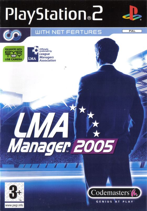 LMA Manager 2005 [Not For Resale] box art for Playstation 2
